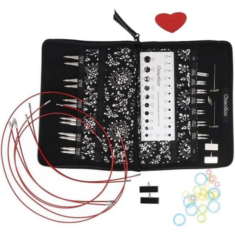 Twist SS Complete Set, 4-inch (10 cm) [S][L], US 2-15 (2.75-10 mm)